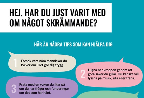 Ny affisch med krisstöd - Rädda Barnen