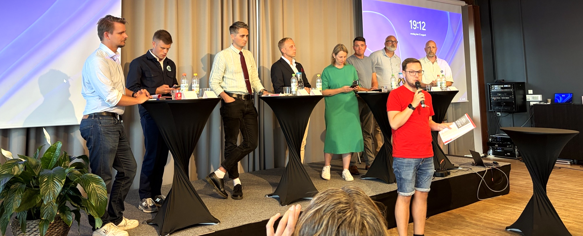 Kalmar lokalförening anordnade debatt