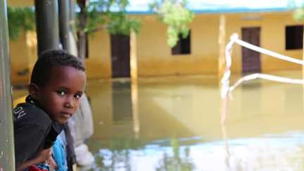 Översvämning i Somalia.