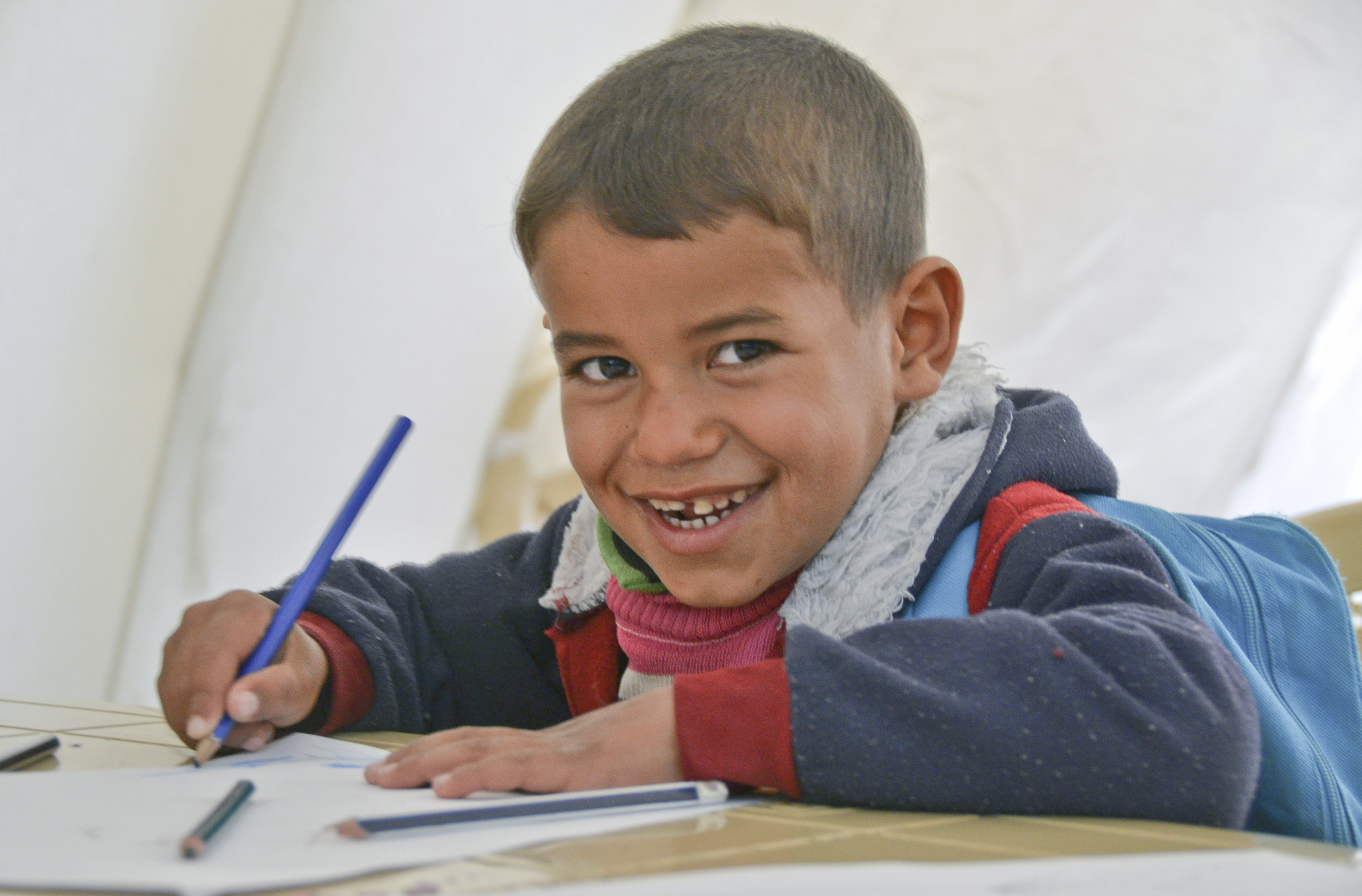 Rädda Barnen kämpar för att krig och katastrofer inte ska få beröva barn deras rätt till skola och utbildning